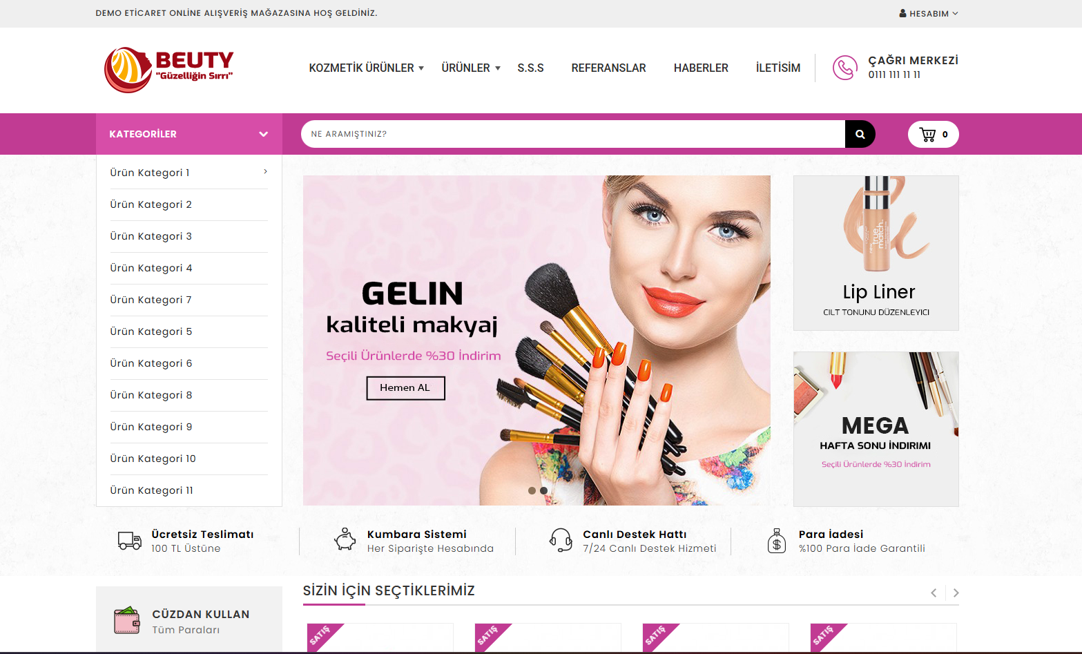 Mary v5.0 – Personal Care & Cosmetics E-Commerce Package
