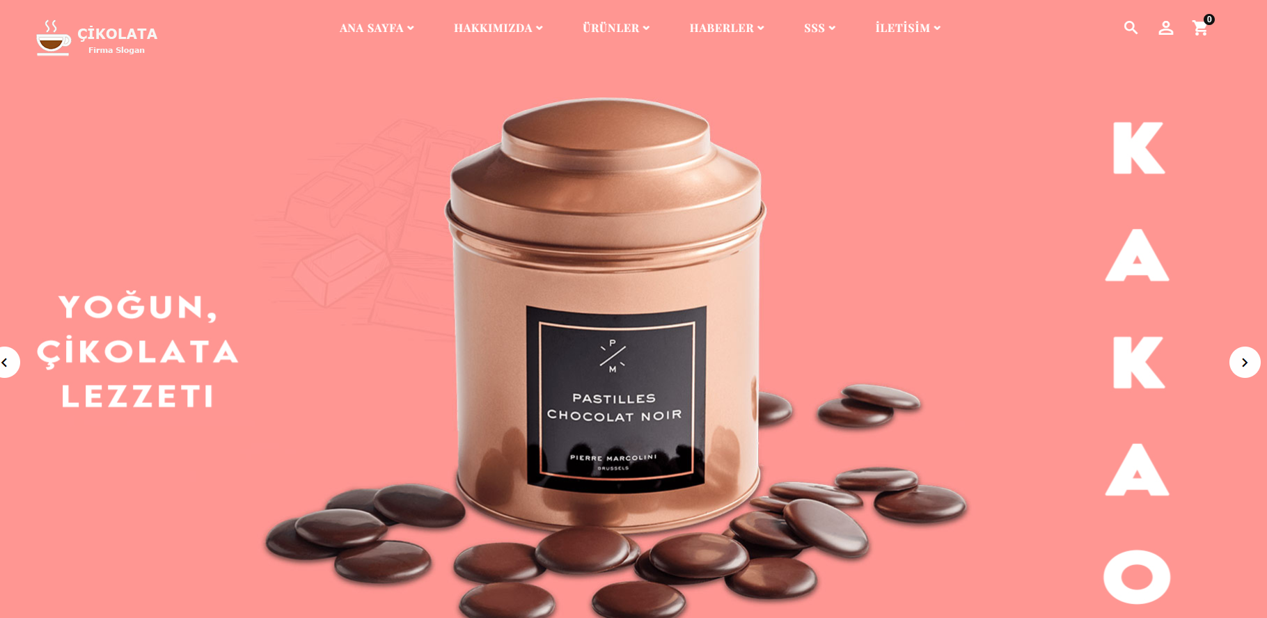 Valenti v5.0 – Chocolate & Candy E-Commerce Package