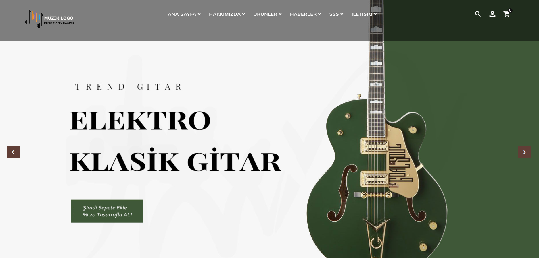 Voll v5.0 – Musical Instruments E-Commerce Package