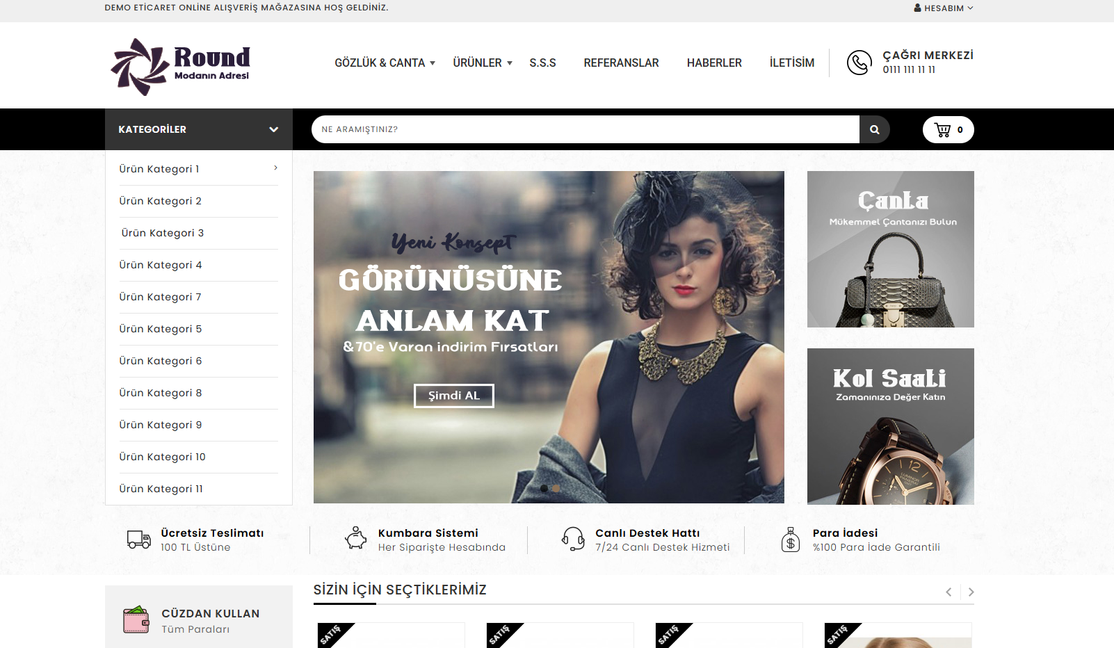 Ling v5.0 – Eyewear & Watch E-Commerce Package