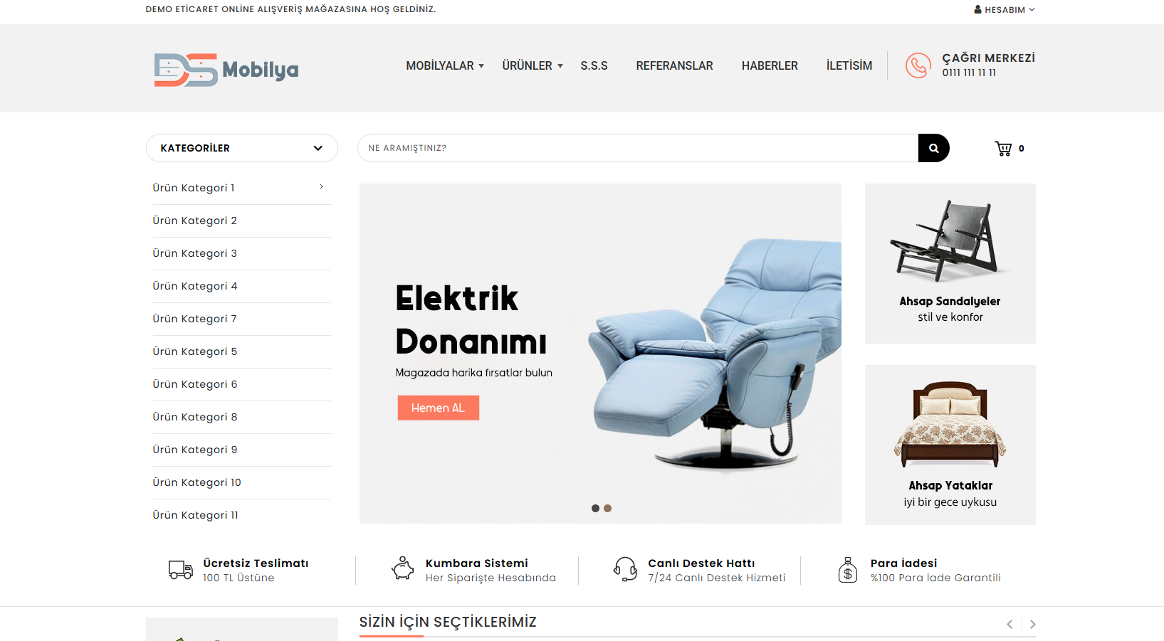 DS v5.0 – Furniture & Decoration E-Commerce Package