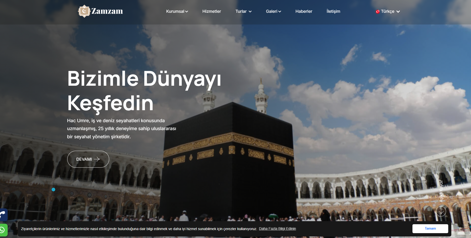 Umrah – Hajj & Umrah Tour Company Website Package