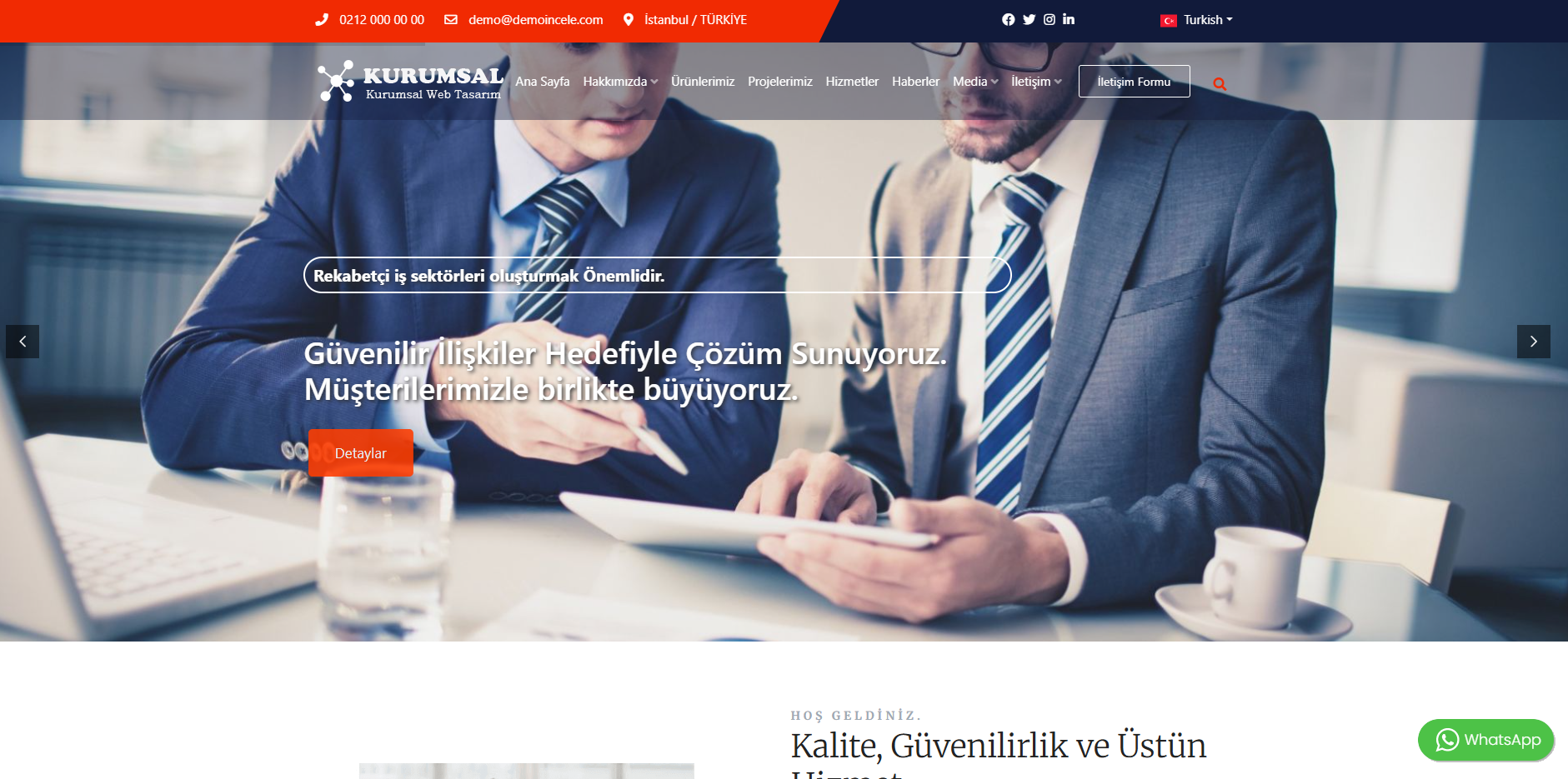 MultiSektor – Corporate Company Website Package