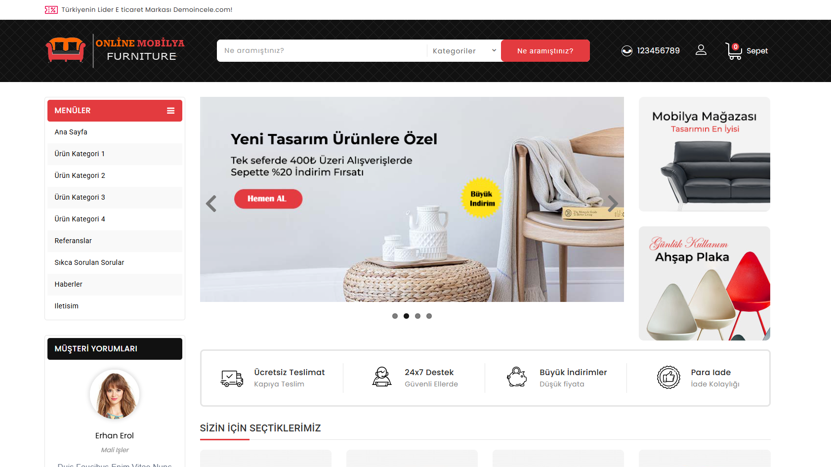 Wood v5.0 – Furniture E-Commerce Package