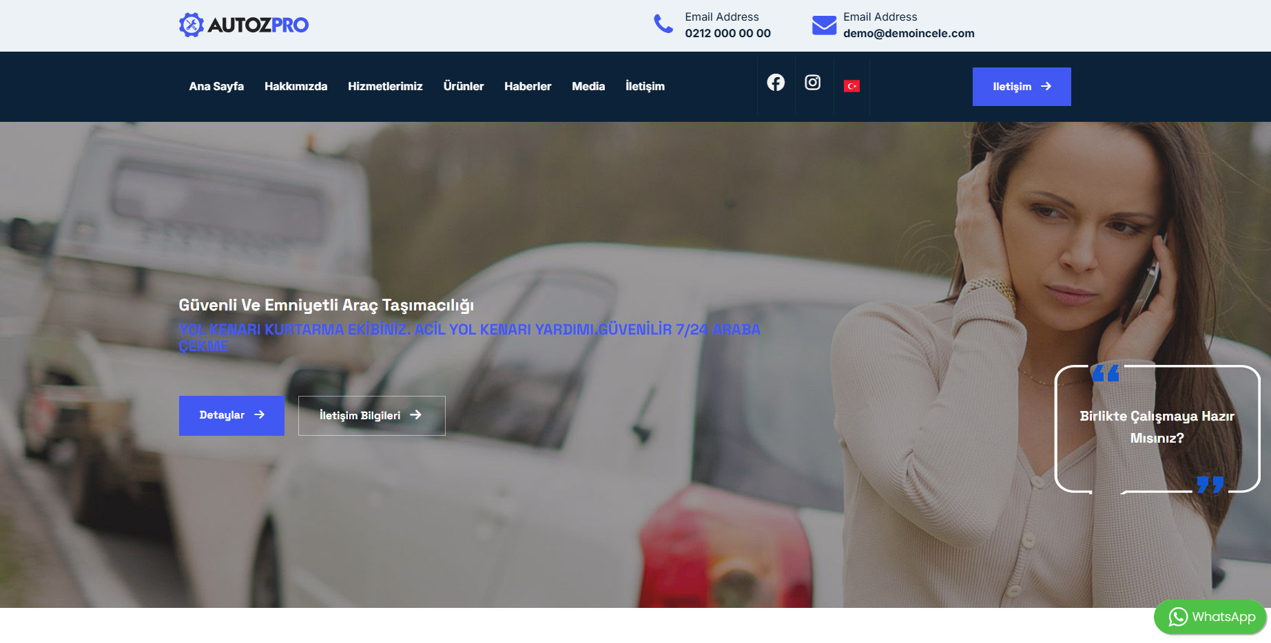 Autozpro – Tire Service & Auto Rescue Web Package          ChatGPT’ye sor