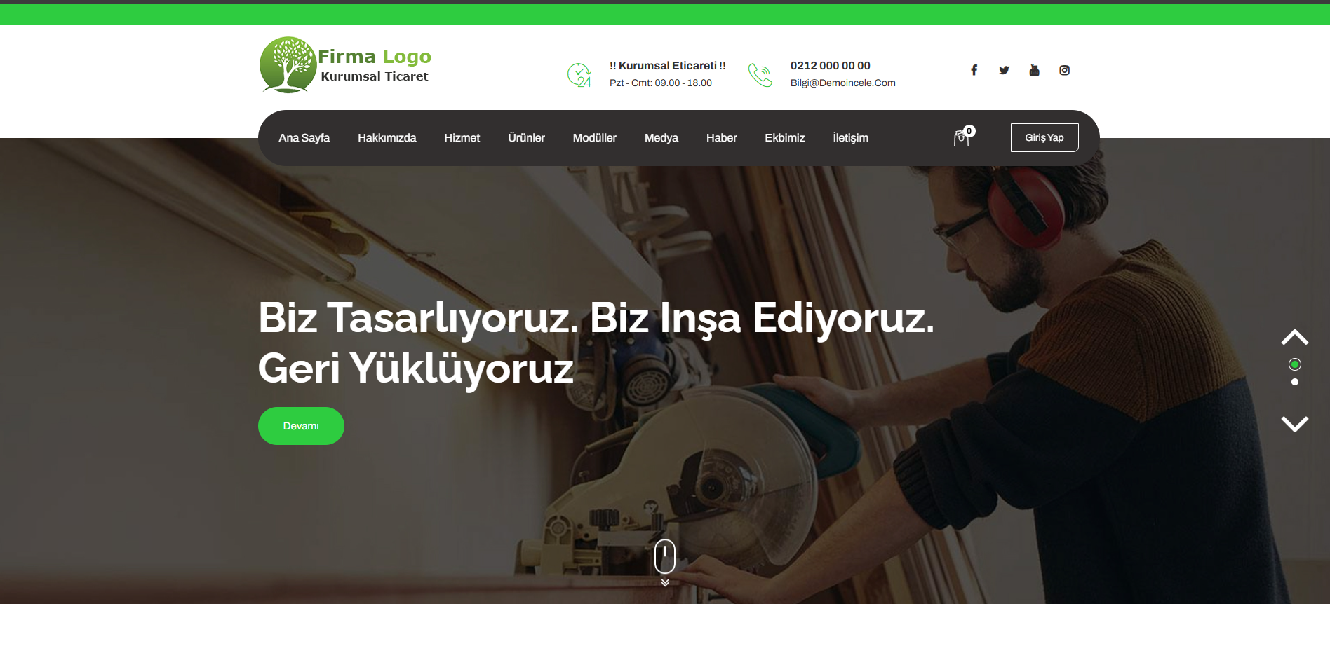 Corporate E-Commerce Package Garnis v4.5