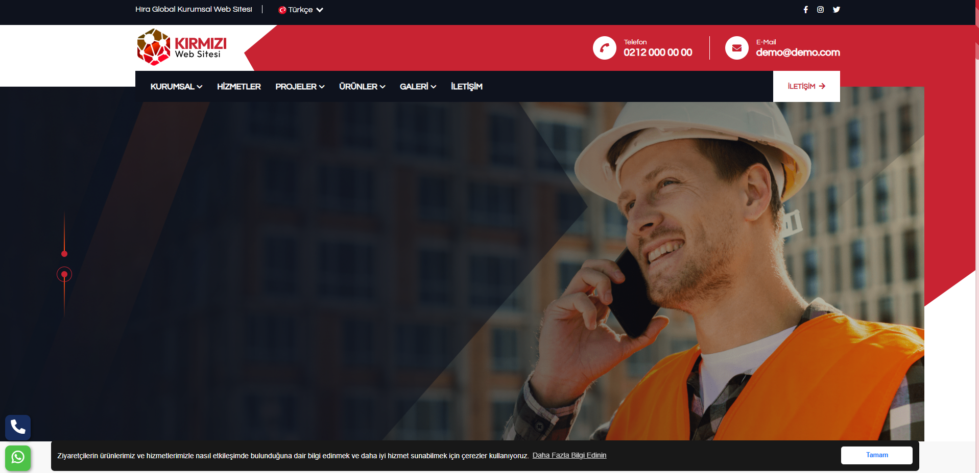 Kurumsal FirmaWeb Sitesi Sanayi Factory