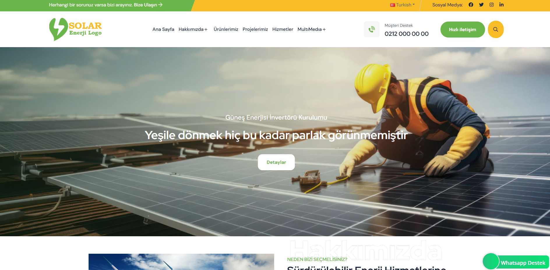 Energy – Electrical & Energy Company Web Package