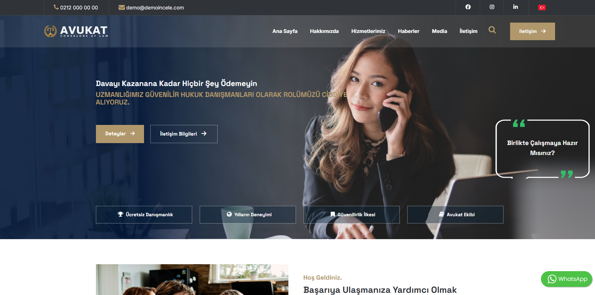 Result – Mediator & Lawyer Web Package   