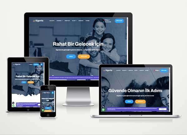 Coverage – Insurance Company Website Package