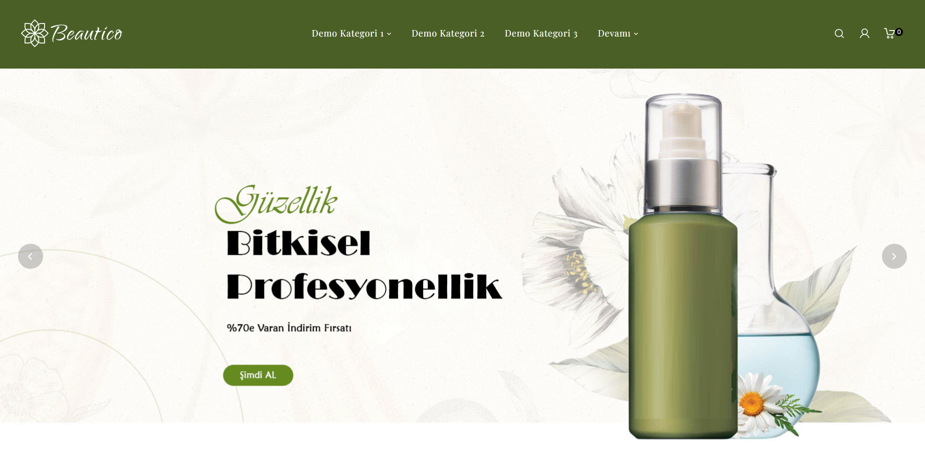E-Commerce Cosmetic Package Beautico v4.0