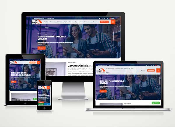 Kurumsal Firma Web Sitesi Paketi Forgex